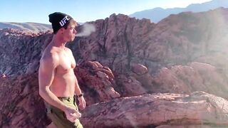 Public Outside Sex into Red Rock Canyon