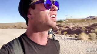 Public Outside Sex into Red Rock Canyon