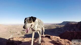 Public Outside Sex into Red Rock Canyon