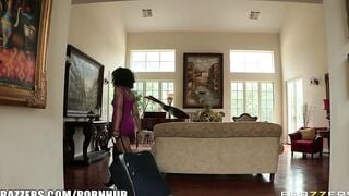 Misty Stone Converts a No-sex Camp in a Brothel