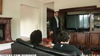 Misty Stone Converts a No-sex Camp in a Brothel