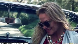 All American cougar Kelly Madison Gets Oiled up and Fuck