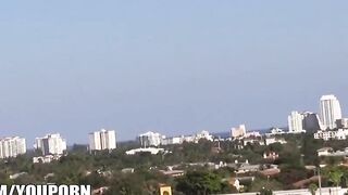 Beautiful long-tit Hispanic makes an amateur point of view movie with her man