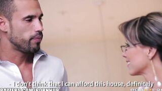HOT Spanish Real Estate Agent Fucks her Client to make a Sale
