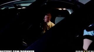 Thick Huge Tit Cop Deepthroats and Riding Cock like a Champion