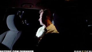 Thick Huge Tit Cop Deepthroats and Riding Cock like a Champion