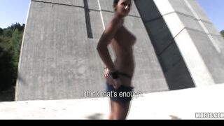 Beauty Czech bimbos with a amazingly hot body is paid for sex inside outdoor