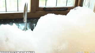 Long-tit British Nanny Distracts Danny D the Plumber with her Long-titties