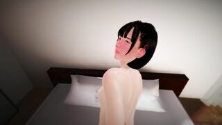 Sexaloid Lover on the Bed [3D Anime, 4K, 60FPS, Uncensored]