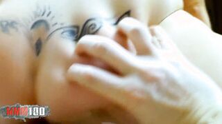 Lusty blonde cougar nailed by Terry Kemaco