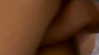Slutty young blonde with amazingly hot booty riding penis