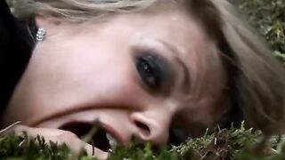 Blonde barely legal loves getting her vagina filled and blowing penis