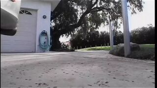Dark Haired thot gets drilled into all positions into the room