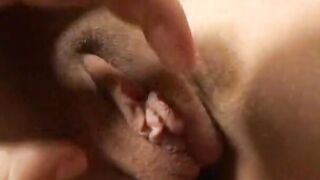 Bae blonde finger fucks her twat then blows and fucks rough