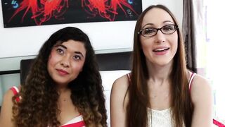 Dyke amateur sex with Natalie Storm and Crystal Clark