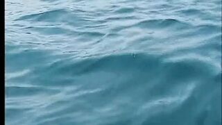Schwester filmt uns im Urlaub am Strand und im Boot beim Sex