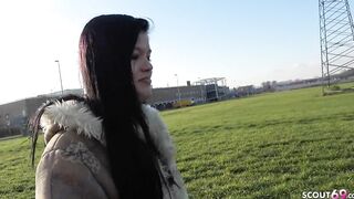 GERMAN SCOUT - BERLIN GOTHIC BIMBOS DOREEN PICKUP AND HARD PLOWED