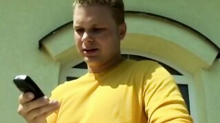 White bro fucks long eastern women inside his back yard