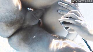 Girls underwater having hardcore sex with Polina Rucheyok
