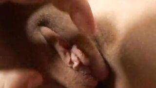 Beauty blonde finger fucks her cunt, then blows and fucks rough