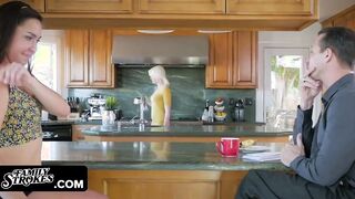 Filthy Teens Step Daughter Seduces And Blows Her Stepdad’s Dick