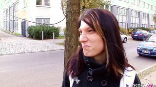 GERMAN COLLEGE CHICK PICKUP AND BONED BY LONG DICK CASTING