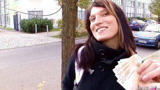 GERMAN COLLEGE CHICK PICKUP AND BONED BY LONG DICK CASTING