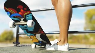 Welcome To Free Will: babe Hispanic Skateboard Women-Ep35
