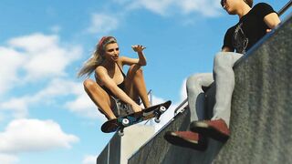 Welcome To Free Will: babe Hispanic Skateboard Women-Ep35