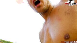 French amateur hispanic teenagers fucked outdoors at the beach