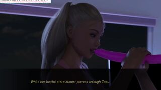 Echoes of Lust - girls having a 3sum double ended vibrator