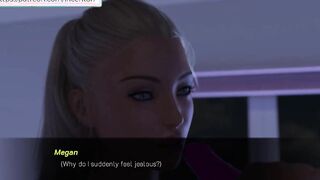 Echoes of Lust - girls having a 3sum double ended vibrator