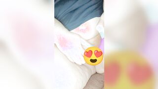 Stephanie Benitez having fun with her vagina (censored)