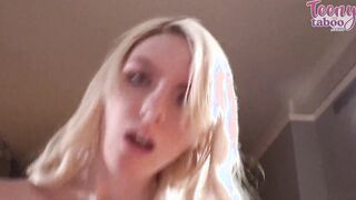 Celestina Blooms gets a cumshot into her Interview