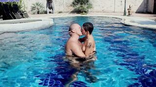 4k Milf almost caught us! Step Daughter rough fuck outside