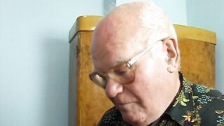 Naive charity women seduced by grandpa Mireck