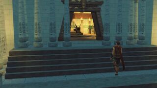 Sims four. Tomb Raider Parody. Part four - Anthony and Cleopatra