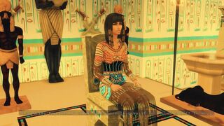 Sims four. Tomb Raider Parody. Part four - Anthony and Cleopatra