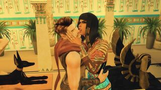 Sims four. Tomb Raider Parody. Part four - Anthony and Cleopatra