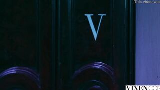 VIXEN Sonya & Liya attend exclusive masquerade sex party