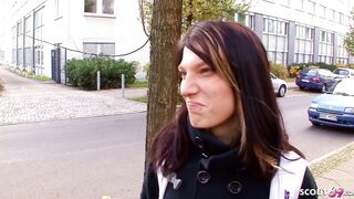 GERMAN COLLEGE CHICK PICKUP AND BONED BY BIG DICK CASTING