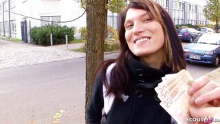 GERMAN COLLEGE CHICK PICKUP AND BONED BY BIG DICK CASTING