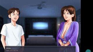 SUMMERTIME SAGA #76 • Fucking that cougar all over the house