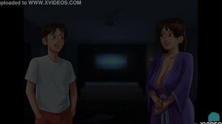 SUMMERTIME SAGA #76 • Fucking that cougar all over the house
