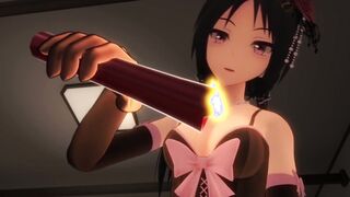 point of view gets candle waxed by an cartoon Lover