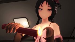 point of view gets candle waxed by an cartoon Lover