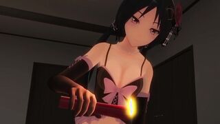 point of view gets candle waxed by an cartoon Lover