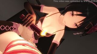 point of view gets candle waxed by an cartoon Lover