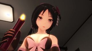 point of view gets candle waxed by an cartoon Lover