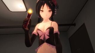 point of view gets candle waxed by an cartoon Lover